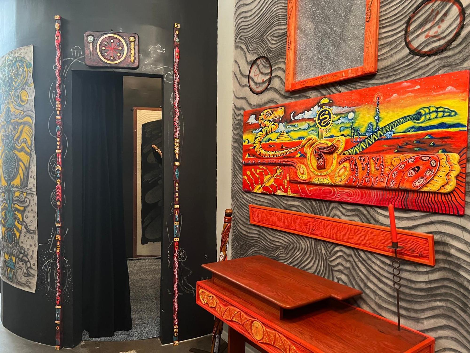 Space Castle: A 1950S Gas Station Transformed Into An Art Themed Wonderland Truth or Consequences Eksteriør billede
